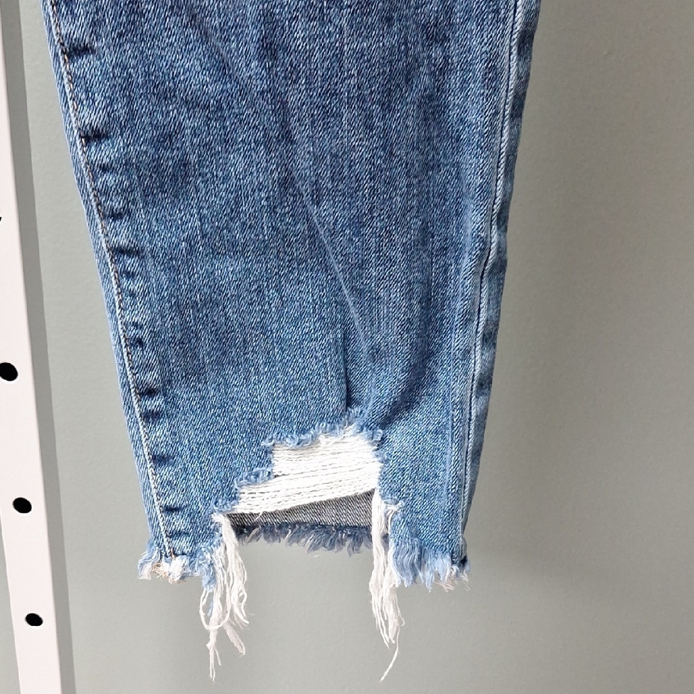 Joe's Jeans Blue Ankle Cropped Denim - Picture 3 of 7